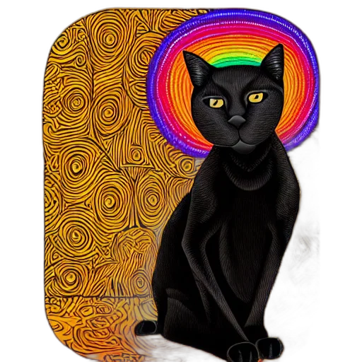 animal, staff, hat, jewelry, fantasy art, photorealistic, concept art, pixel art transparent PNG cut-out