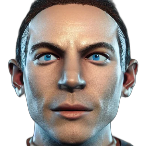 face, robot, mask, staff transparent PNG cut-out