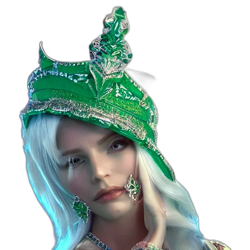 crown, jewelry, hat, 3d render transparent PNG cut-out