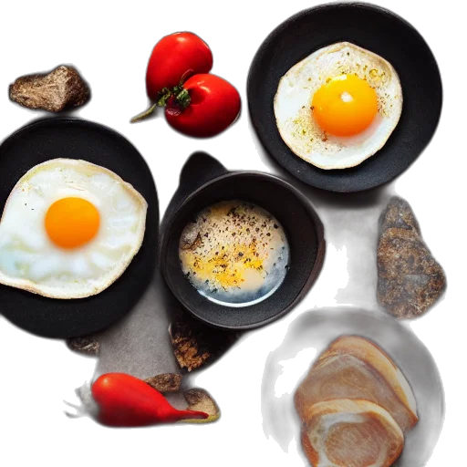 food, 3d render, photorealistic, photo transparent PNG cut-out