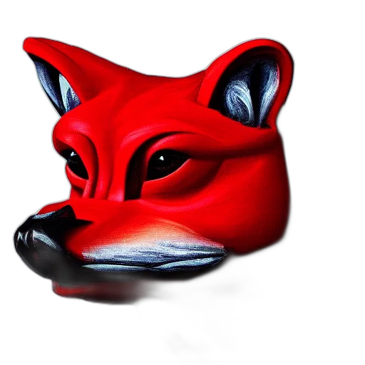 mask, face, animal, hat, 3d render, concept art, photorealistic, fantasy art transparent PNG cut-out