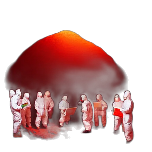 staff, mask, concept art, 3d render, fantasy art, photorealistic, fog, outer space transparent PNG cut-out