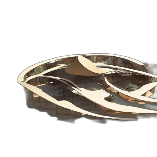 jewelry, crown, shoes, furniture, 3d render, earth tones, architectural, rendering transparent PNG cut-out