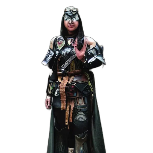 staff, sword, weapon, concept art, fantasy art, 3d render, photorealistic, dark transparent PNG cut-out