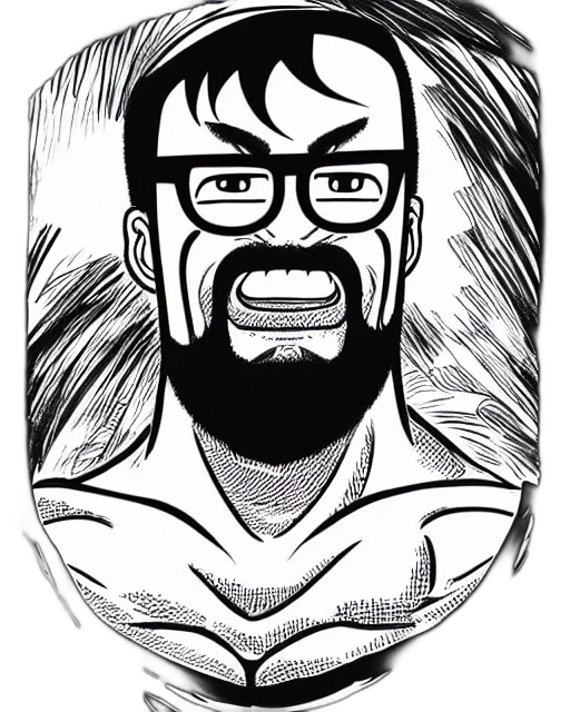 face, comic book art, cartoon, pencil sketch, anime, highly, detailed, ink transparent PNG cut-out