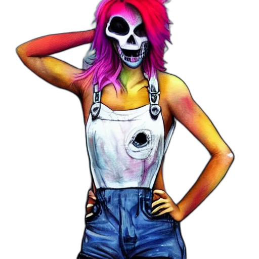 jacket, mask, dress, face, concept art, watercolor, cartoon, pixel art transparent PNG cut-out