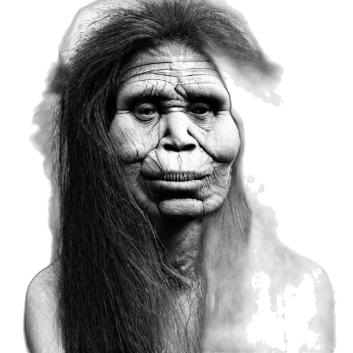 mask, face, animal, creature, photorealistic, concept art, pencil sketch, primitive transparent PNG cut-out