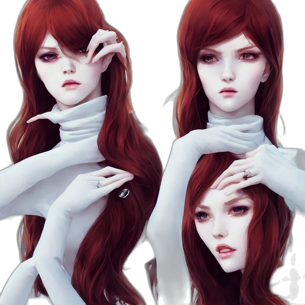 face, mask, creature, fantasy art, concept art, photorealistic, anime, red transparent PNG cut-out