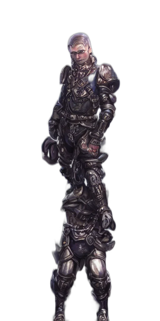 robot, staff, weapon, concept art, fantasy art, 3d render, photorealistic, hyper transparent PNG cut-out