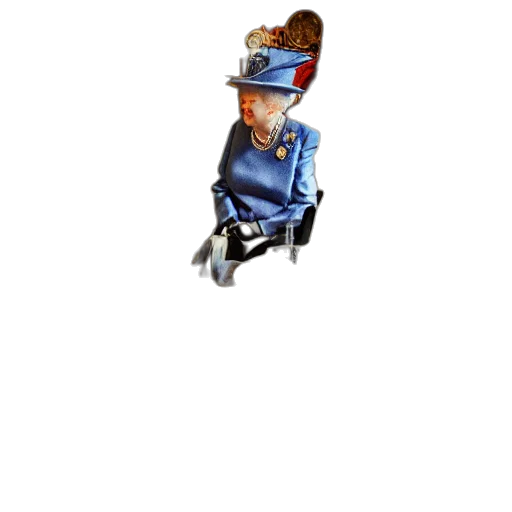 staff, robot, hat, 3d render transparent PNG cut-out