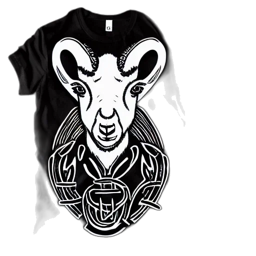 satanic, goat, line, art transparent PNG cut-out