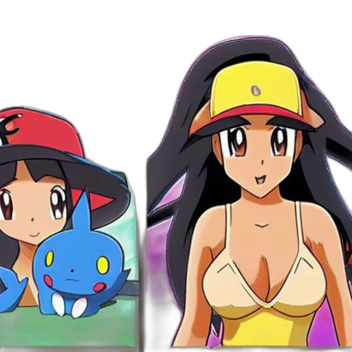 hat, anime, concept art, pixel art transparent PNG cut-out