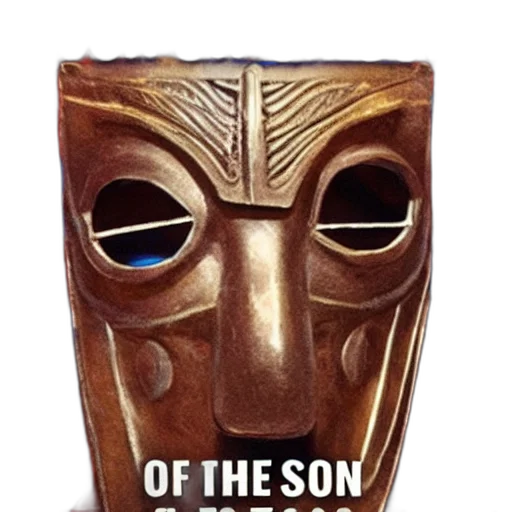 mask, face, weapon, crown transparent PNG cut-out