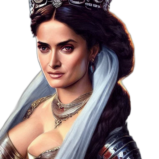 crown, jewelry, face, sword, fantasy art, concept art, photorealistic, comic book art transparent PNG cut-out