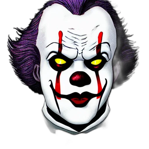 mask, face, creature, comic book art transparent PNG cut-out