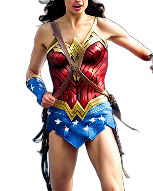 comic book art, concept art, 3d render, gal transparent PNG cut-out