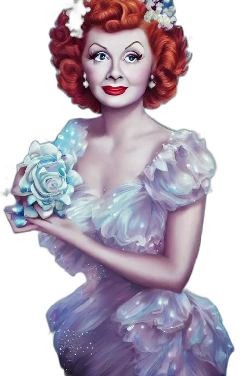 dress, crown, photorealistic, cartoon transparent PNG cut-out