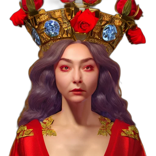 crown, face, jewelry, staff transparent PNG cut-out