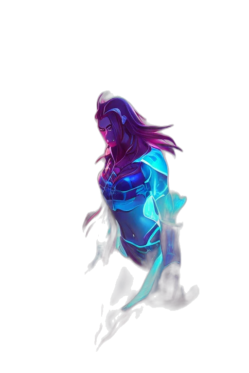dress, sword, creature, fantasy art transparent PNG cut-out