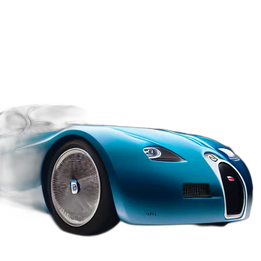 car, robot, 3d render, concept art, photorealistic, bugatti, type, atlantic transparent PNG cut-out