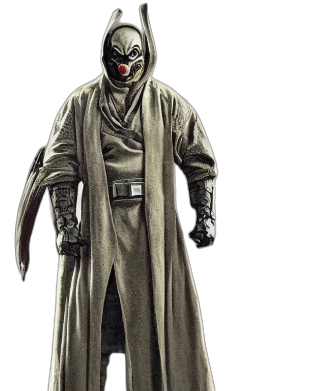 mask, jacket, concept art, comic book art transparent PNG cut-out