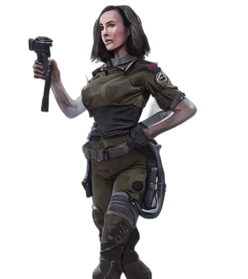 staff, weapon, robot, concept art, 3d render, fantasy art, cyberpunk, fallout transparent PNG cut-out