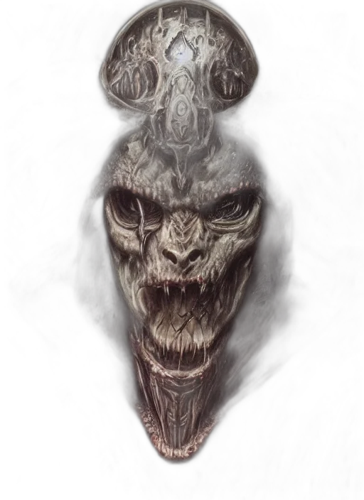 mask, face, creature, dragon transparent PNG cut-out