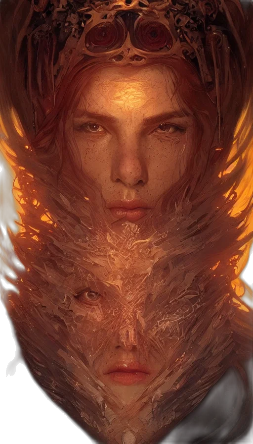 face, dragon, mask, creature transparent PNG cut-out