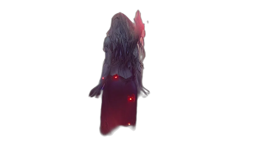 dress, creature, staff, jacket, concept art, 3d render, pixel art, fantasy art transparent PNG cut-out