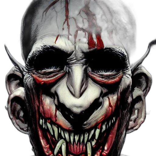 face, mask, comic book art, concept art transparent PNG cut-out