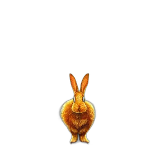 animal, creature, hair, dress, pixel art, concept art, 3d render, photorealistic transparent PNG cut-out