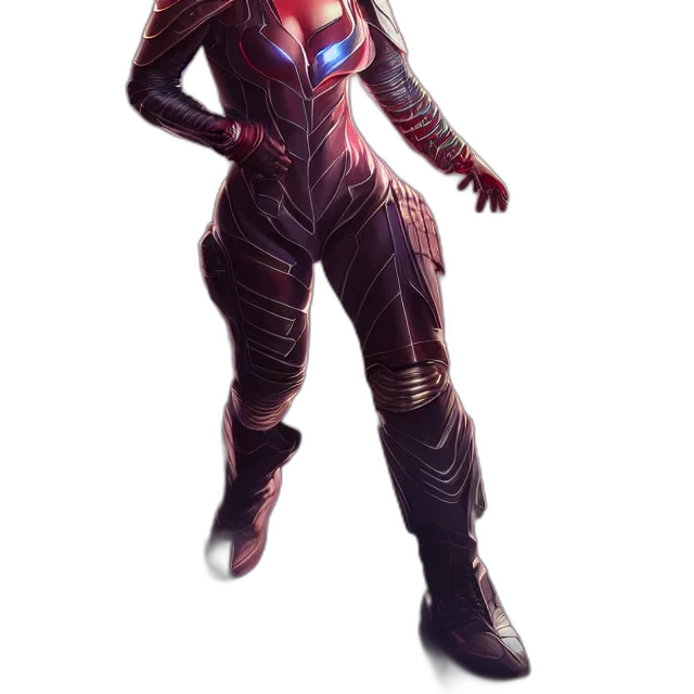 jacket, staff, concept art, comic book art, 3d render, fantasy art, outer space, red transparent PNG cut-out