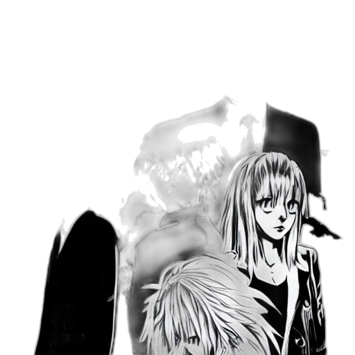 sword, weapon, jacket, comic book art, anime, concept art, fantasy art, rain transparent PNG cut-out