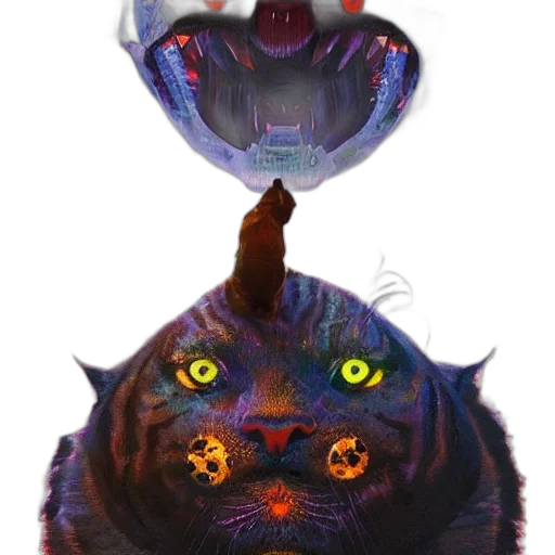 mask, creature, concept art, fantasy art transparent PNG cut-out