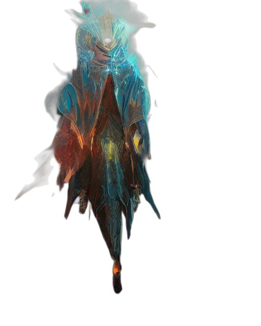 staff, mask, sword, dragon transparent PNG cut-out