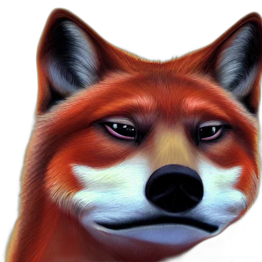 face, mask, animal, creature transparent PNG cut-out