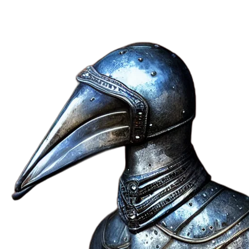 mask, sword, staff, robot transparent PNG cut-out