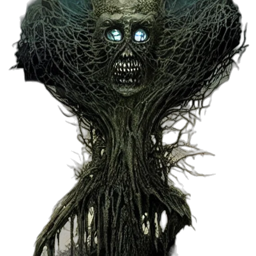 hair, creature, mask, face transparent PNG cut-out