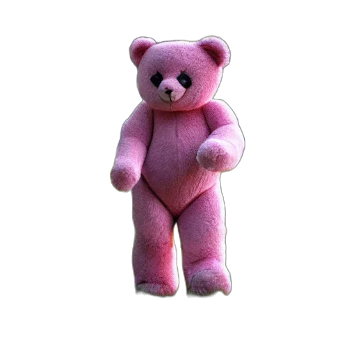 creature, animal, 3d render, pink transparent PNG cut-out