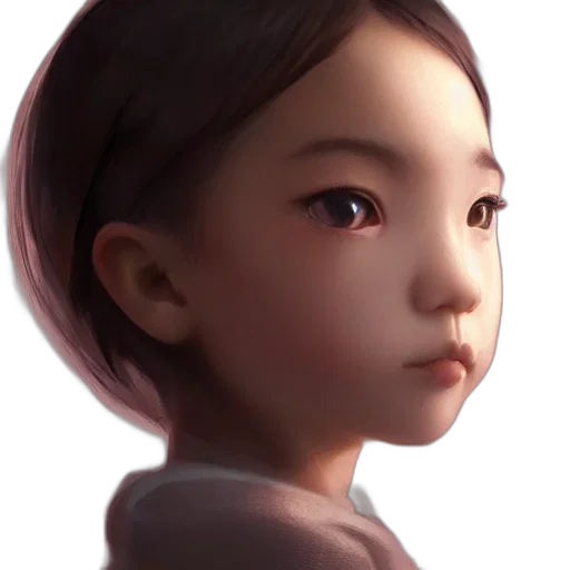 face, robot, creature, staff transparent PNG cut-out