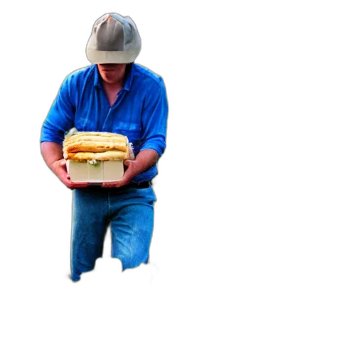 staff, food, furniture, hat transparent PNG cut-out