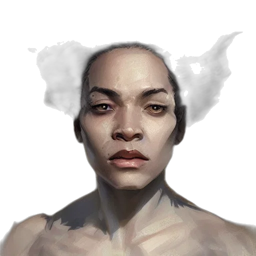 face, mask, creature, dragon transparent PNG cut-out