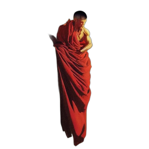 dress, concept art, red, ripped transparent PNG cut-out