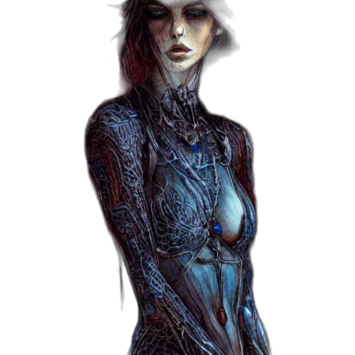 dress, robot, jewelry, jacket transparent PNG cut-out