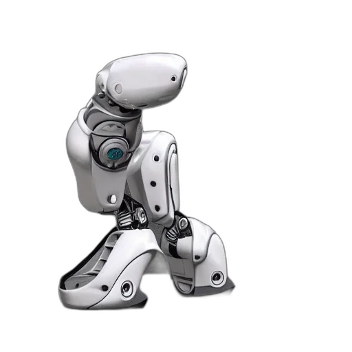 robot, 3d render, concept art, robotic transparent PNG cut-out