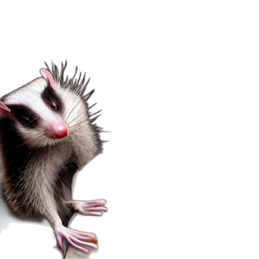 animal, creature, staff, hair, 3d render, photorealistic, concept art, photoshoot transparent PNG cut-out