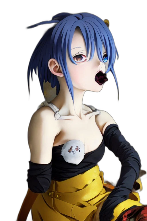 face, staff, robot, creature transparent PNG cut-out