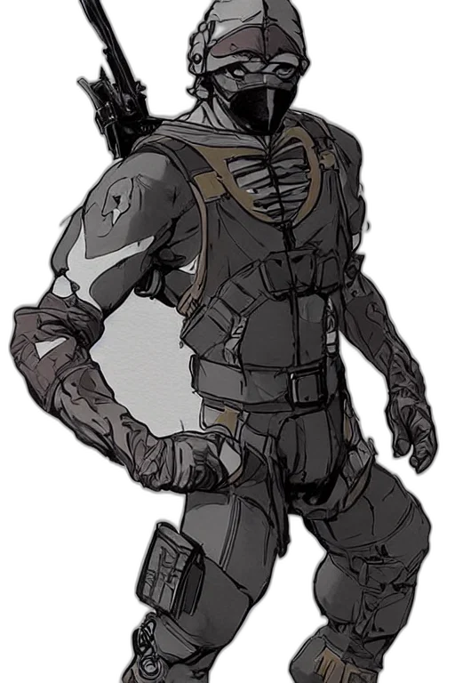 robot, jacket, mask, creature transparent PNG cut-out