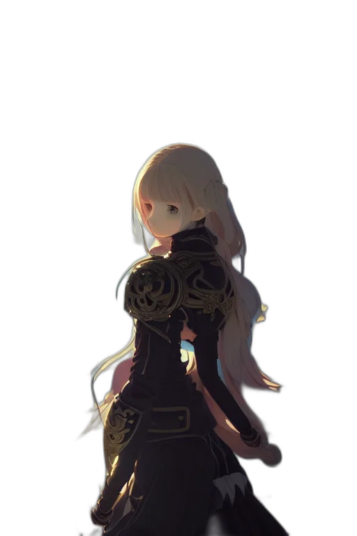 dress, staff, crown, weapon transparent PNG cut-out