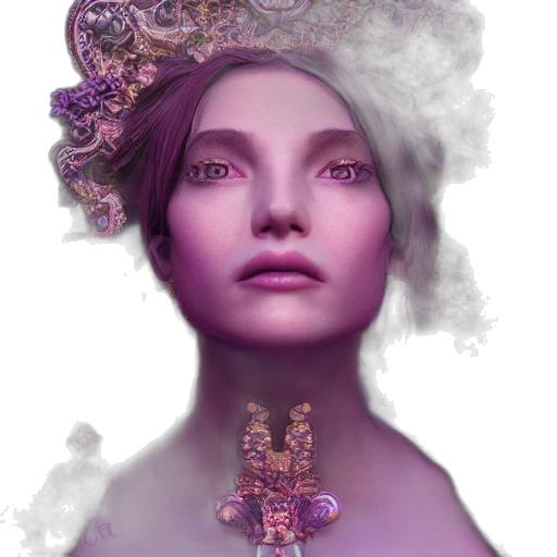 crown, face, jewelry, mask, fantasy art, concept art, photorealistic, 3d render transparent PNG cut-out